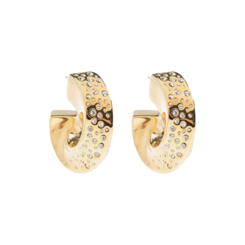 En Goose Crystal embellished Earrings-0