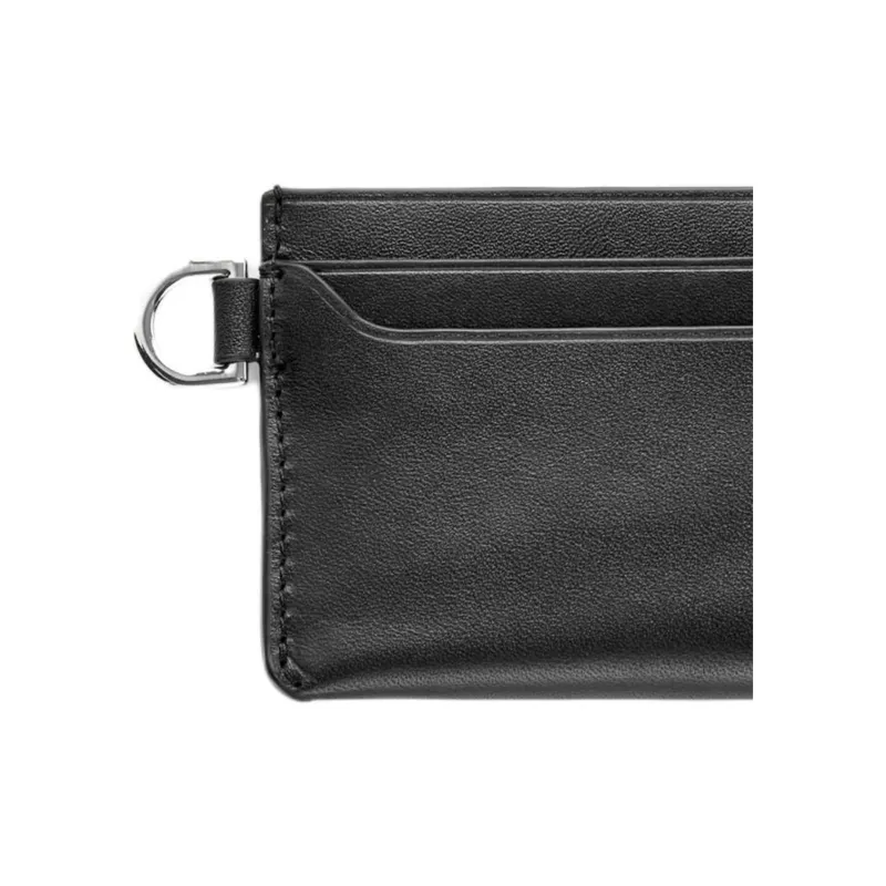COS Leather Card Holder Men's Black-3