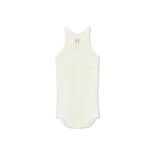 RICK OWENS Raw-Cut Ribbed Tank Top