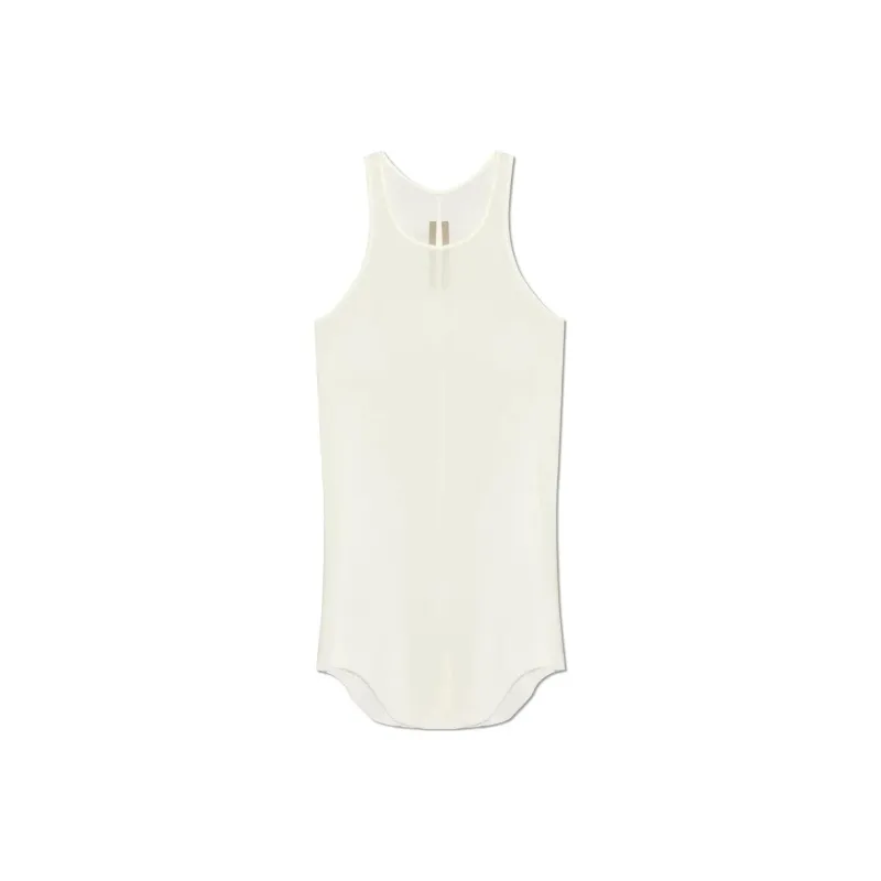 RICK OWENS Raw Cut Ribbed Tank Top-0