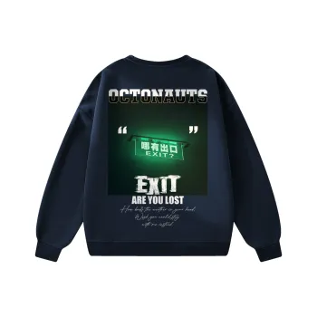 Small Columns Under The Sea Sweatshirt Unisex