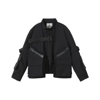 NORVINCY British Windproof Flight Suit With Ribbon Jacket Unisex