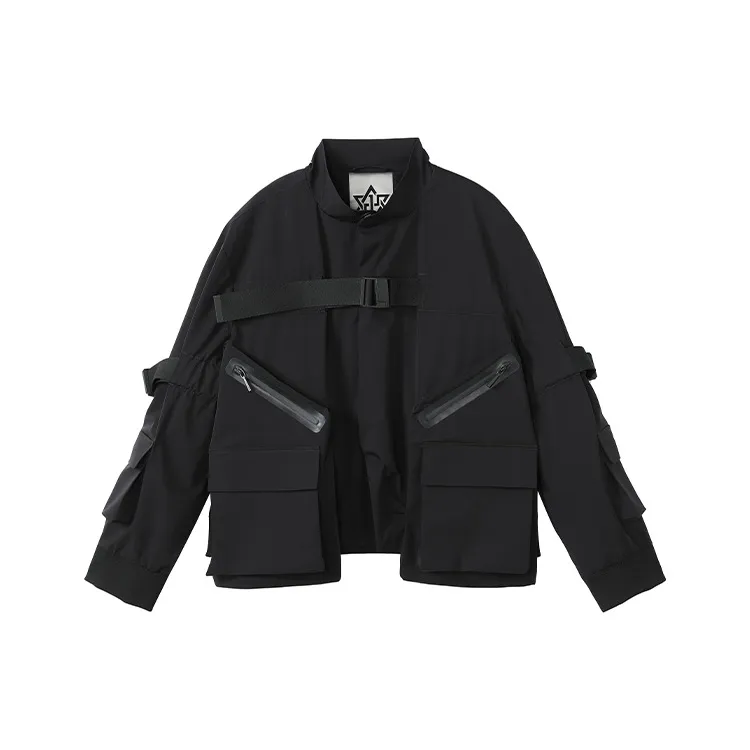 NORVINCY British Windproof Flight Suit With Ribbon Jacket Unisex-0