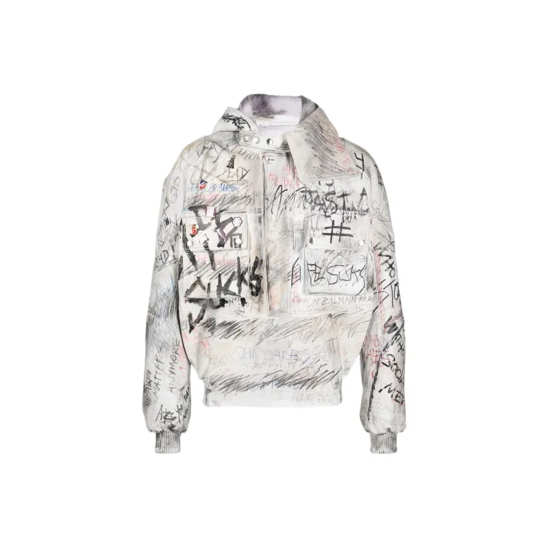 BALMAIN FW22 Jackets Coats Men's Beige-0