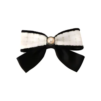 LILY&LOTTY Hair Clips Women's Black White