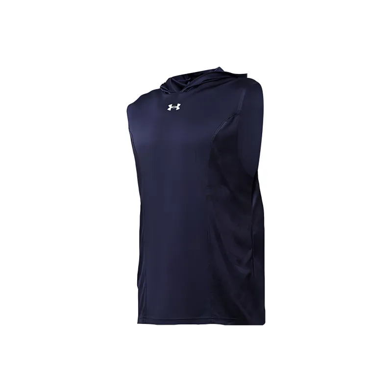 Under Armour Tank Tops Men's Navy Blue-1