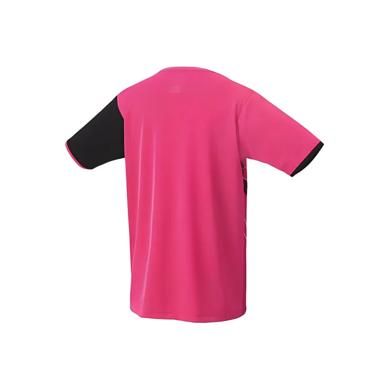YONEX T-Shirts Unisex Red Black-1