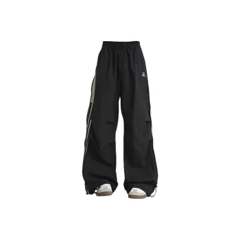 WELTER EXPERIMENT Casual Floor Length Wide Leg Design Luxury Streetwear Pants Unisex