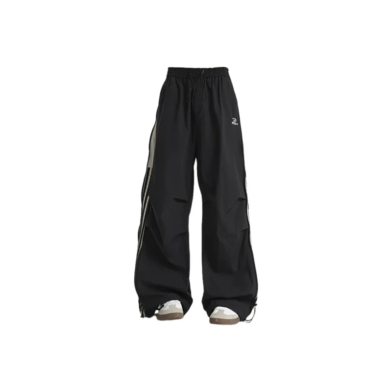 TESTUNG Casual Floor Length Wide Leg Design Luxury Streetwear Pants Unisex-0
