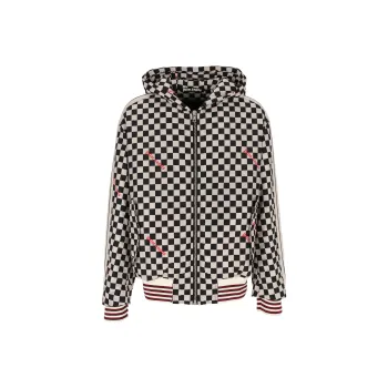 PALM ANGELS Damier Puffed Hooded Jacket