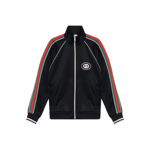 GUCCI Jackets Men Black