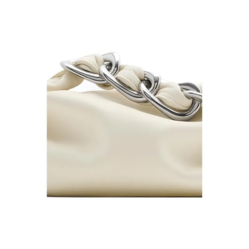 Burberry Calfskin Handbag Mini Women's Almond-4