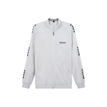 HUGO BOSS Jackets Men Light Gray