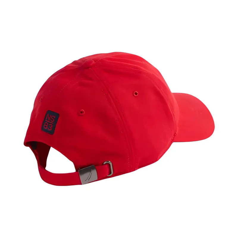 NAUTICA Cotton Baseball Caps Unisex Red-2