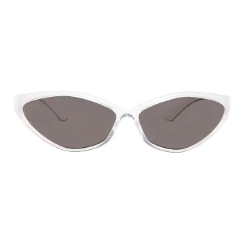Balenciaga 90s Oval Wrap around Sunglasses