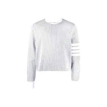 THOM BROWNE· Sweatshirt Men's Light Gray