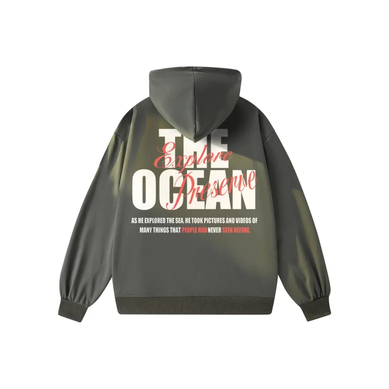 Small Columns Under The Sea Sweatshirt Unisex-10