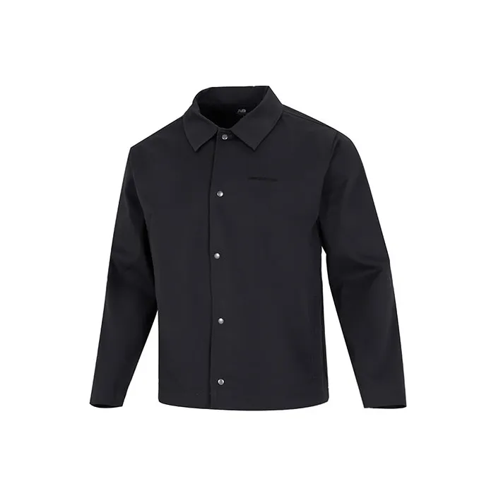 New Balance Jackets Men Black-0