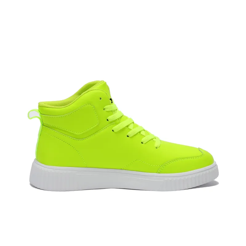 Singing Anti Slip And Wear Resistant Height Increasing High Top Skateboard Shoes Unisex-7
