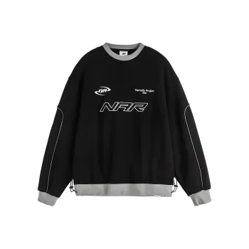 NARTALIY Sweatshirt Unisex Black