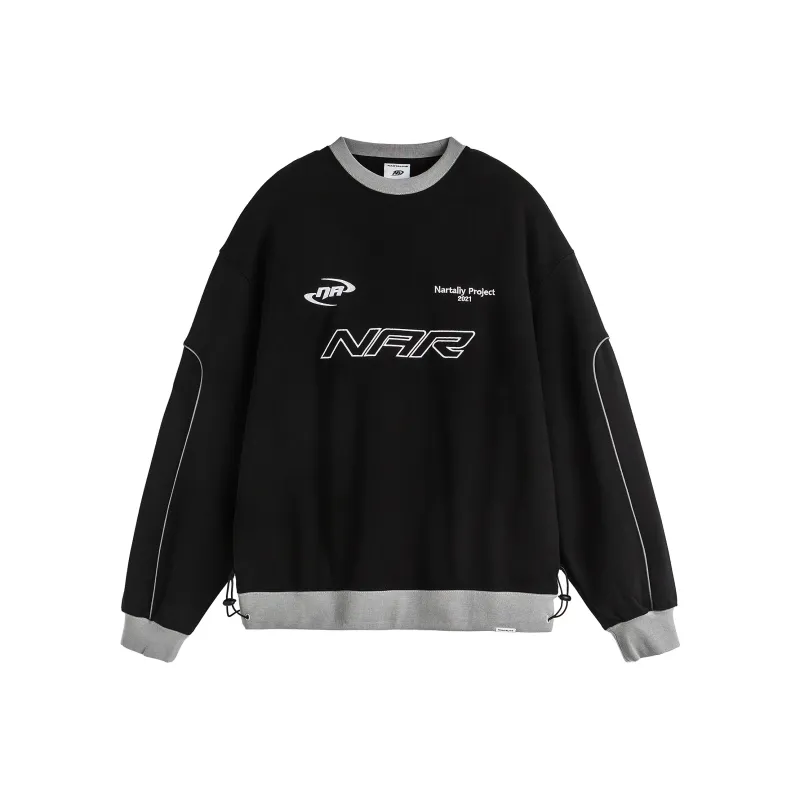 NARTALIY Sweatshirt Unisex Black-0