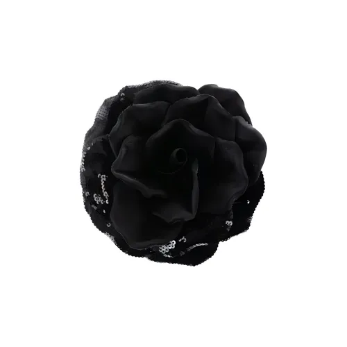 SAINT LAURENT Brooches Women's Black