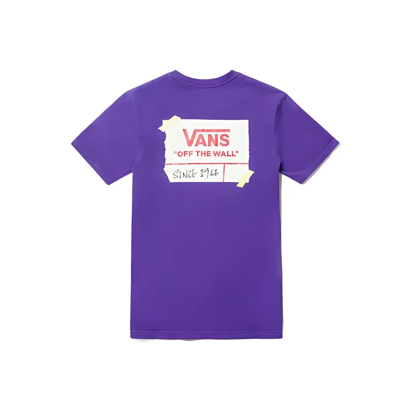 Vans T Shirts Unisex Purple-1