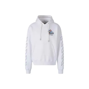 Off Fresco Arrow Skate Drawstring Hoodie