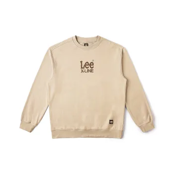Lee FW24 Sweatshirt Unisex Beige