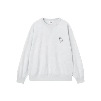 Kirby X GU Kirby Collaboration Edition Sweatshirts Men Light Gray