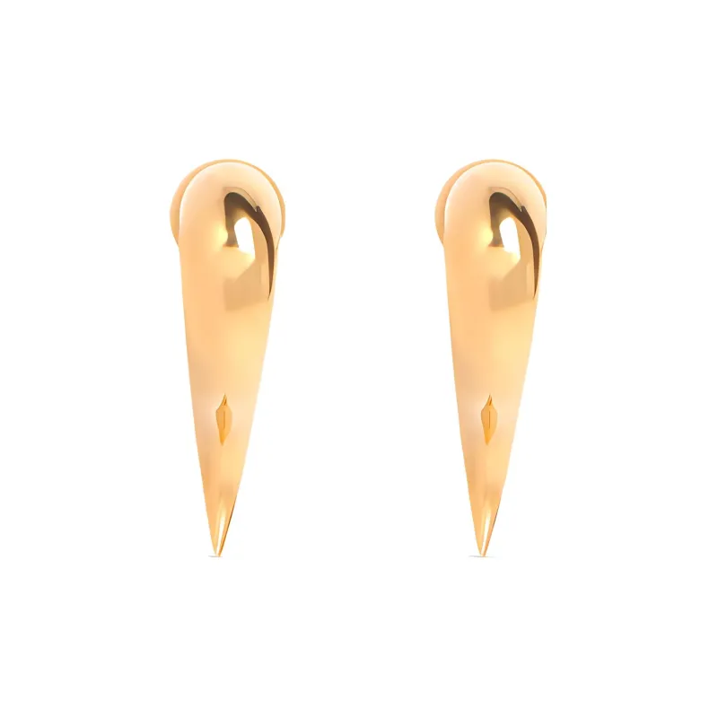 Balenciaga Earrings Women's Gold-2