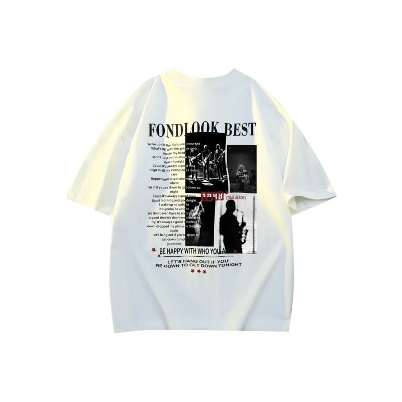 FONDLOOK T Shirts Unisex-2