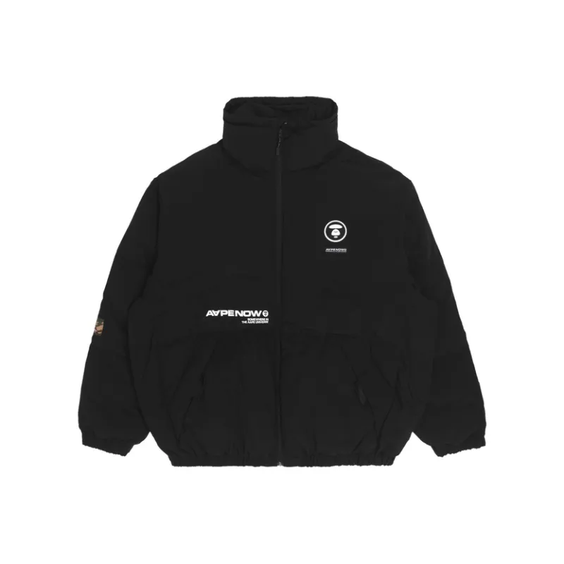 Aape Logo patch Padded Jacket-2