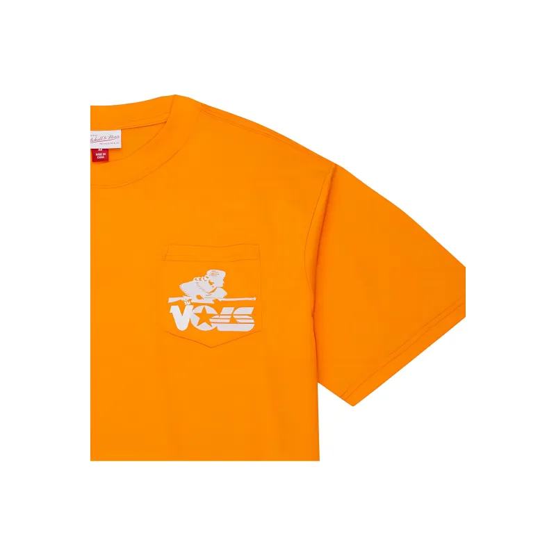 Mitchell Ness T Shirts Men Orange-2