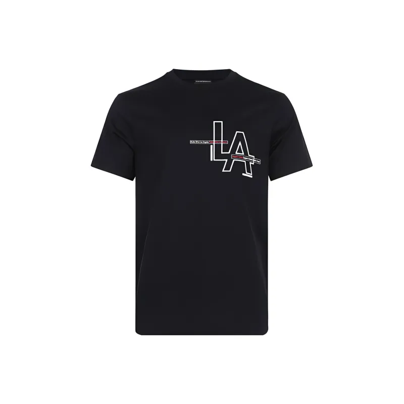 EMPORIO ARMANI T Shirt Men's Sapphire Blue-0