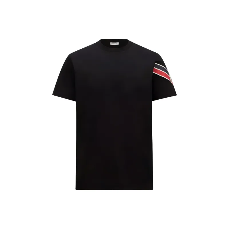Moncler Logo Printed Crewneck T Shirt-0