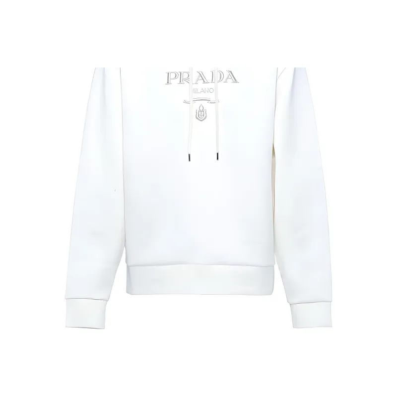 PRADA SS22 Sweatshirt Men's White-5