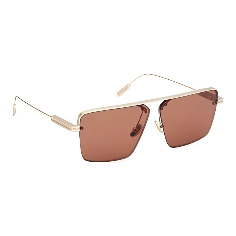 Ermenegildo Zegna Square Frame Sunglasses-2