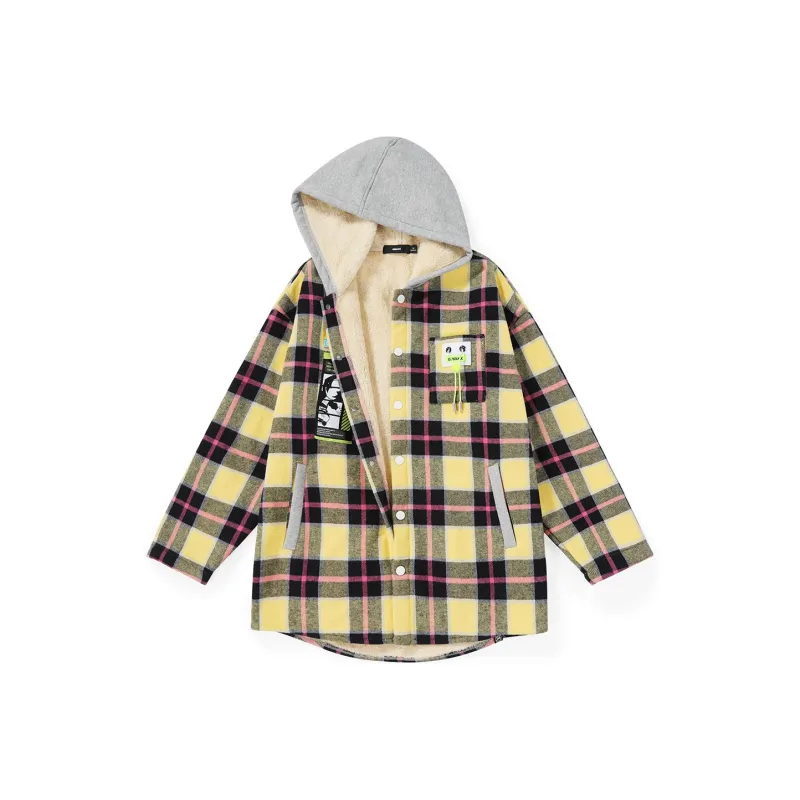 GENANX Loose Fit Thickened Jacket Unisex-5