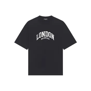 Balenciaga Cities London Medium Fit T Shirt