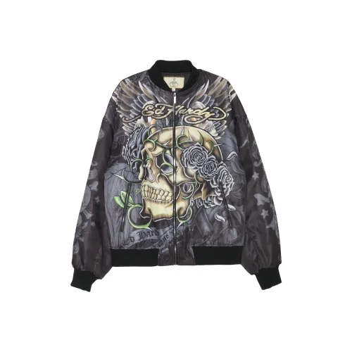 Ed Hardy SS22 Loose Fit Jacket Men's Black