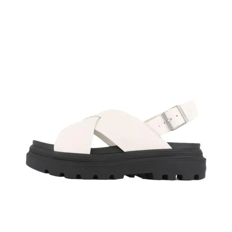 Palladium Beach Sandals Women's White-0