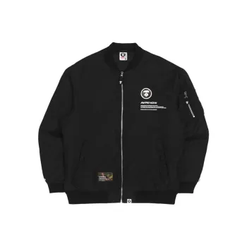 Aape Logo patch Bomber jacket