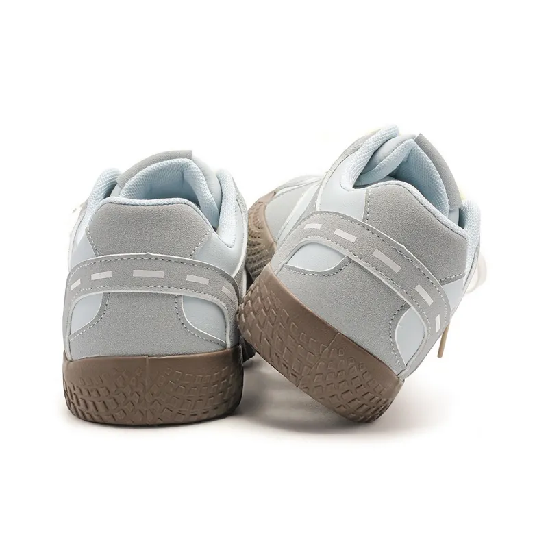 DEERWAY Height Increasing, Abrasion Resistant, Lightweight, And Breathable Low Top Casual Shoes Women's Light Blue-4