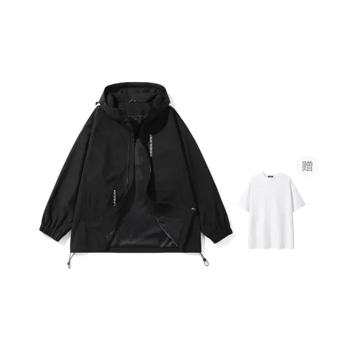 HCHUICHENG Jacket Fleece Lined/Regular Unisex