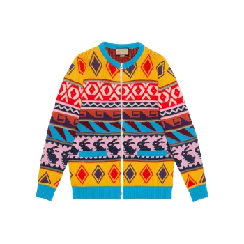GUCCI Chinese New Year SS23 Jackets Coats Men's Multicolor
