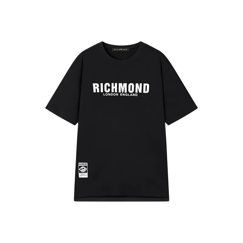 JOHN RICHMOND Drop Shoulder Sleeve T Shirt Men's-0