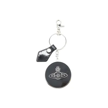 Vivienne Westwood Orb Logo Plaque Keyring