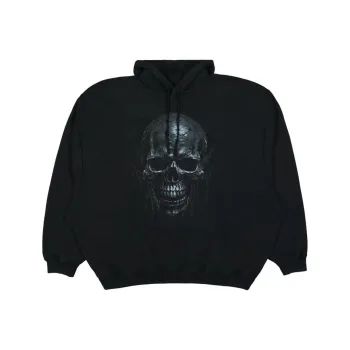 Vetements Skull Metal Hoodie