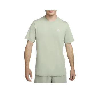 Nike Sportswear Club T Shirt Men's Emerald Green